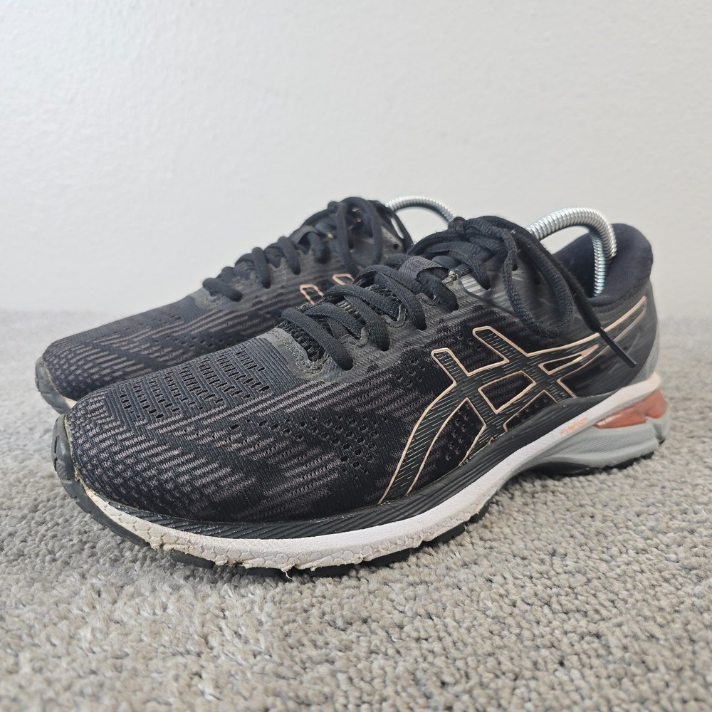 ASICS GT-2000 8 Womens 9.5 Wide Running Shoes Black Gray 1012A592 NO INSOLES
